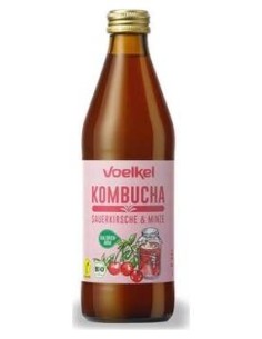 Voelkel Kombucha Cereza Y Menta Bio 6X330Ml
