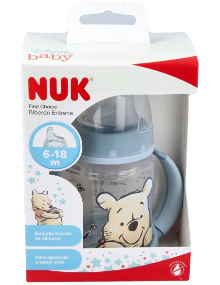 Nuk® Biberón Entrena Disney Boquilla Silicona Talla 2 150Ml 1Ud
