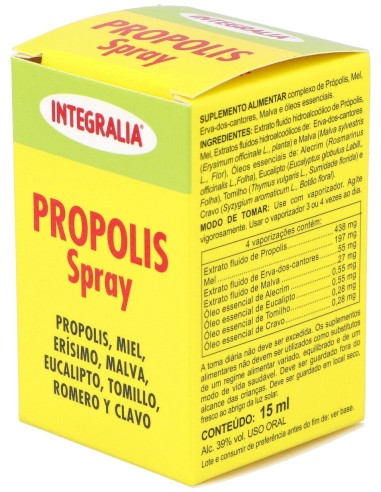 Integralia Propolis Erisimo Spray Oral 15Ml
