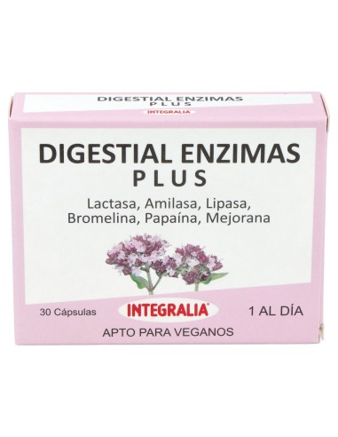 Integralia Digestial Enzimas Plus 30Caps
