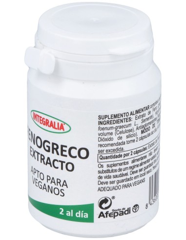 Integralia Fenogreco Extracto 60Caps
