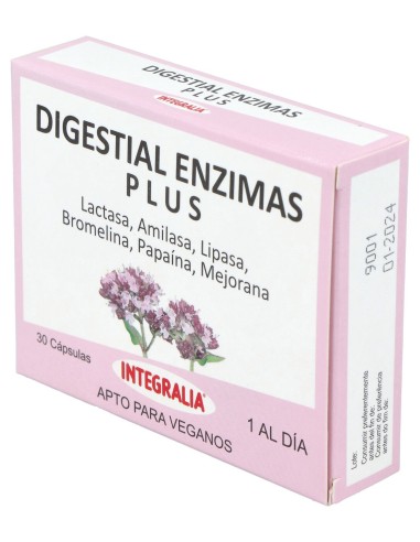 Integralia Digestial Enzimas Plus 30Caps