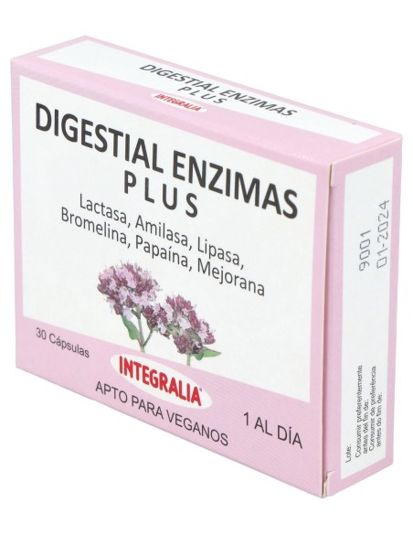 Integralia Digestial Enzimas Plus 30Caps