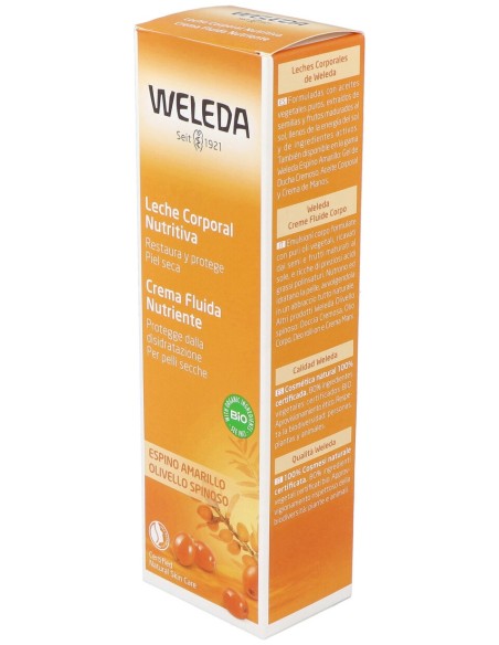 Leche Corporal Nutritiva Espino Amarillo 200Ml.