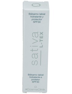 Sativa L-Tex Balsamo Labial Cosmeclinik Tubo 15Ml