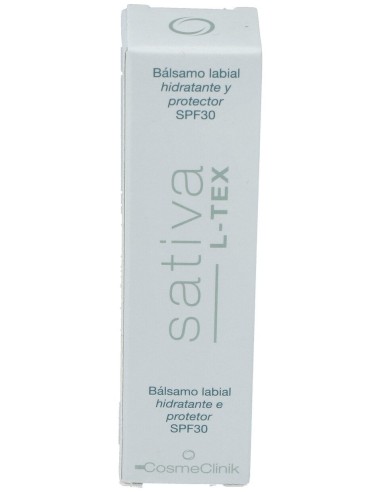 Sativa L-Tex Balsamo Labial Cosmeclinik Tubo 15Ml