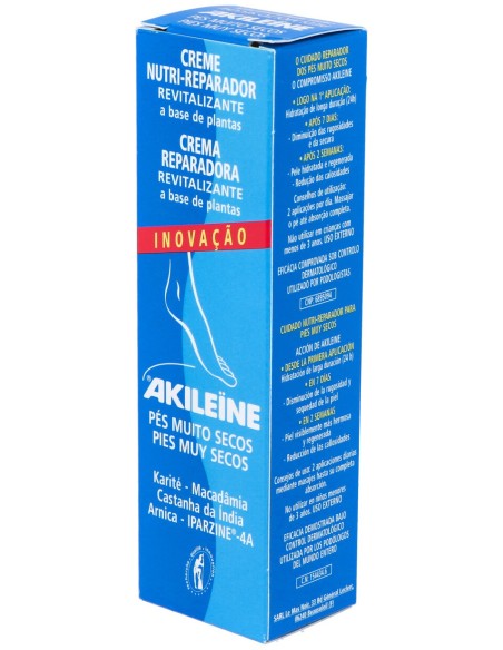 Akileïne® Crema Regeneradora Para Pies Secos 50Ml