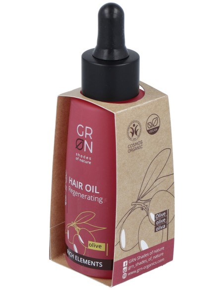 Grn Aceite Regenerador Cabello Oliva Jojoba 50Ml