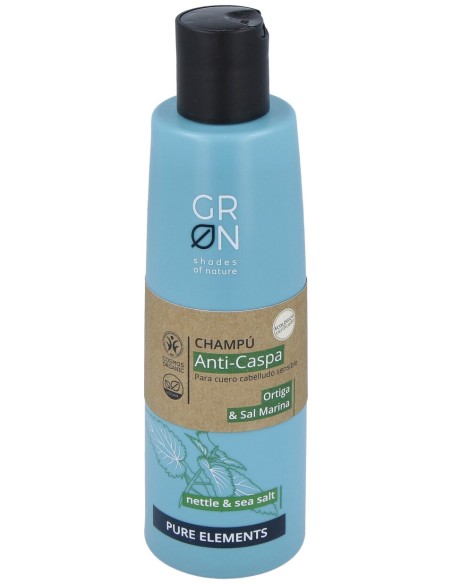 Grn Champú Anticaspa Ortiga Y Sal Marina 250Ml