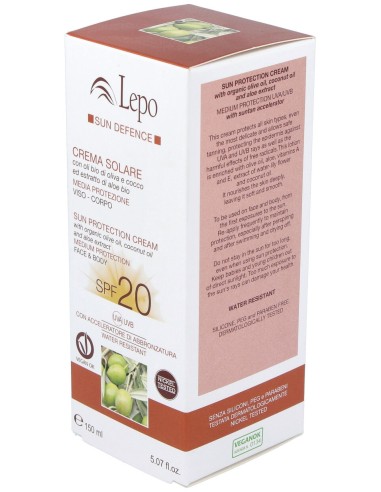 Sun Defense Crema Solar Spf20 150Ml.