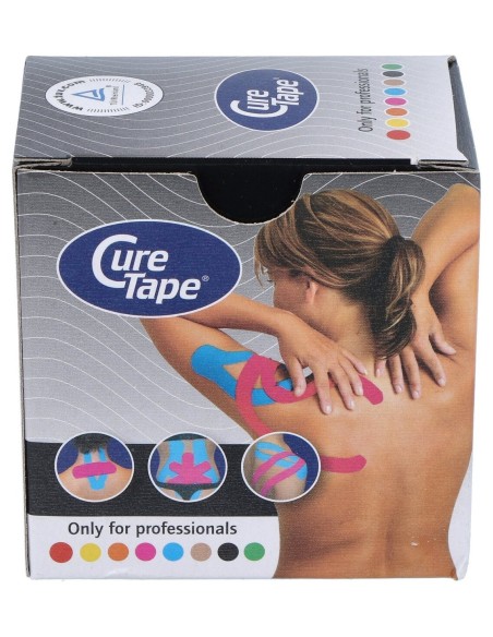 Cure Tape Negro Vendaje Neuromuscular (5Cm X 5M)