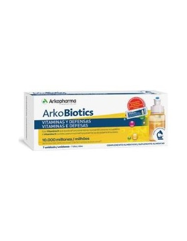 Arkobiotics Vitaminas Y Defensas Adultos 7Uni.