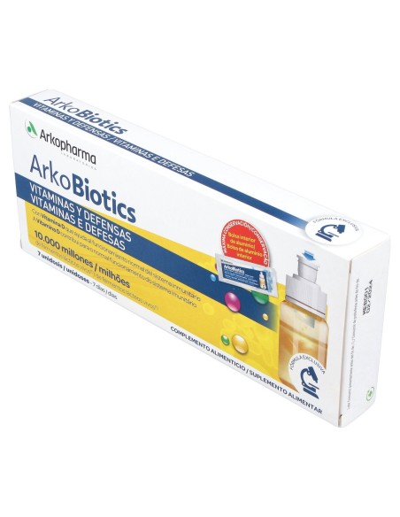 Arkobiotics Vitaminas Y Defensas Adultos 7Uni.