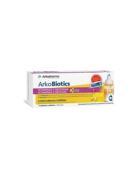 Arkoprobiotics Vitaminas Y Defensas Niños 7Uds