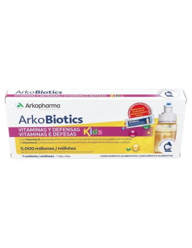 Arkoprobiotics Vitaminas Y Defensas Niños 7Uds