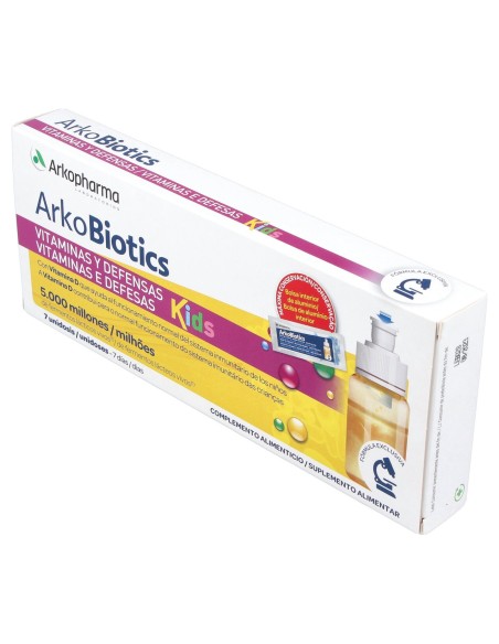 Arkoprobiotics Vitaminas Y Defensas Niños 7Uds