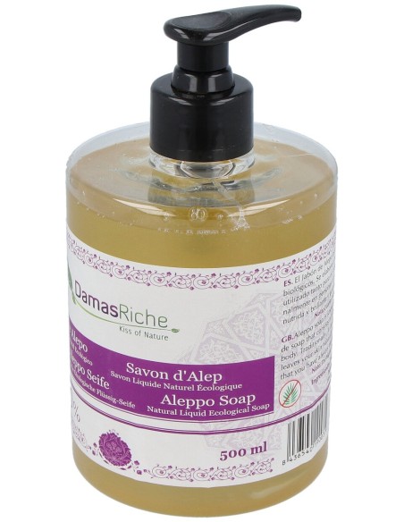 Damasriche Jabon De Alepo Liquido 40% Bio 500Ml