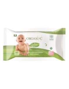 Toallitas Humedas Bebe De Algodon 60Ud.