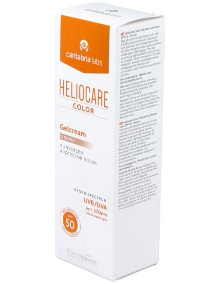 Heliocare Spf50 Color Brown Gel Crema 50Ml.
