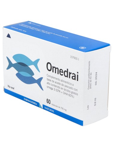 Omedrai 700 Mg 60 Capsulas