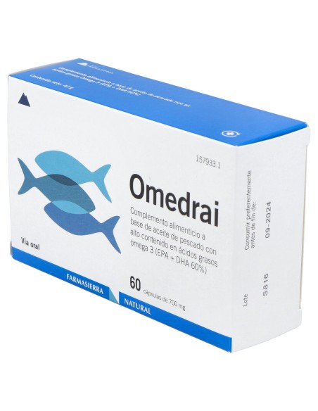 Omedrai 700 Mg 60 Capsulas