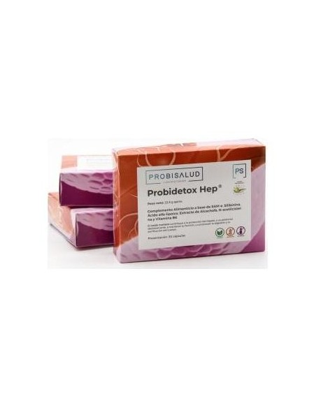 Probisalud Probidetox Hep 30Caps