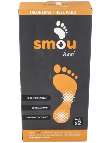 Smou Heel Talonera Larga Fascitis Y Espolón...