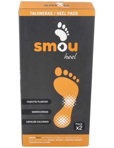 Smou Heel Talonera Larga Fascitis Y Espolón...