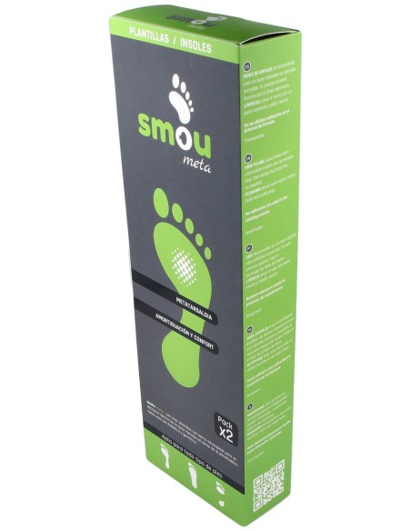 Smou Meta Plantilla Con Descarga Metatarsal 39/40 1 Par
