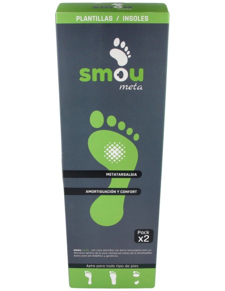 Smou Meta Plantilla Con Descarga Metatarsal 41/42 1 Par