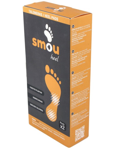 Smou Heel Talonera Larga Fascitis Y Espolón 45/46/47 1 Par