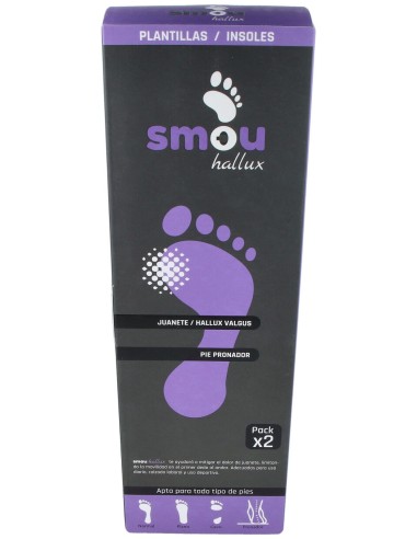 Smou Hallux Plantilla Juanete T41/42 1 Par