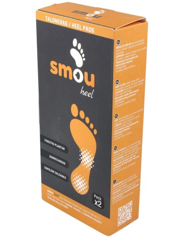 Smou Heel Talonera Larga Fascitis Y Espolón...