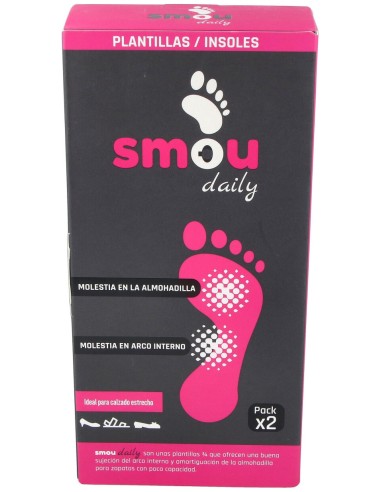 Smou Daily Plantilla Corta 38/39 1 Par