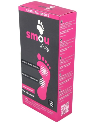 Smou Daily Plantilla Corta 40/41 1 Par