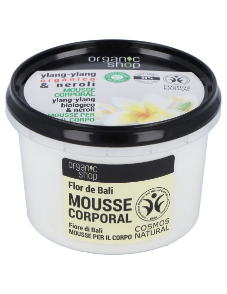 Organic Shop Mousse Corporal Flor De Bali 250Ml