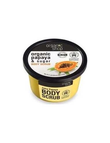Organic Shop Exfoliante Corporal Jugosa Papaya...