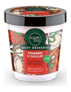 Mousse Corporal Hidratante Fresa Y Chocolate 450Ml