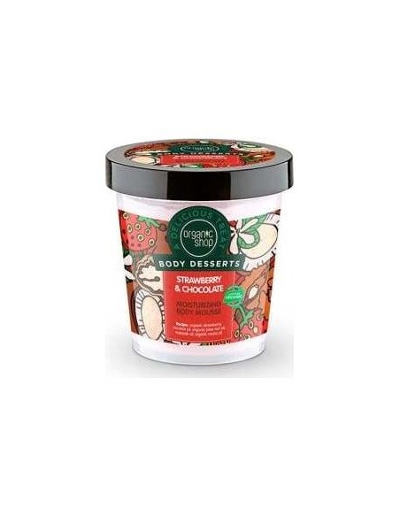 Mousse Corporal Hidratante Fresa Y Chocolate 450Ml