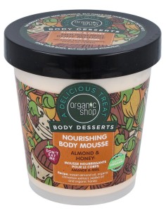 Organic Shop Mousse Corporal Nutritiva Almendra Y Miel 450Ml