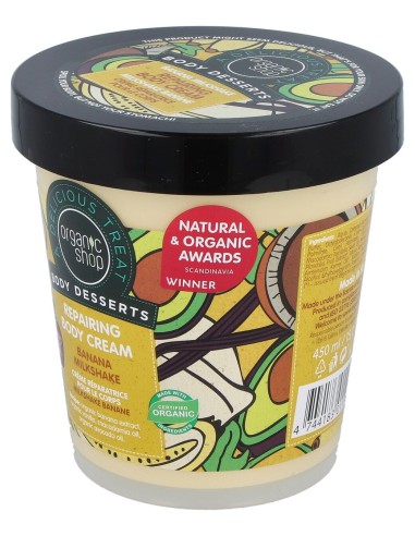 Organic Shop Crema Corporal Reparadora Batido...