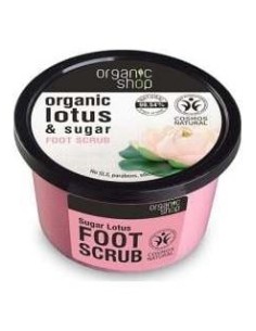 Organic Shop Exfoliante Para Pies Azúcar De Loto 250Ml