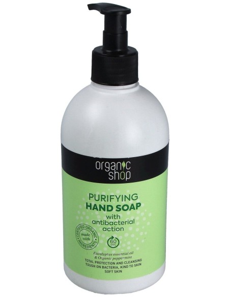 Organic Shop Jabon De Manos Con Acción Higienizante 500Ml