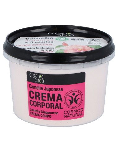 Organic Shop Crema Corporal Camelia Japonesa 250Ml