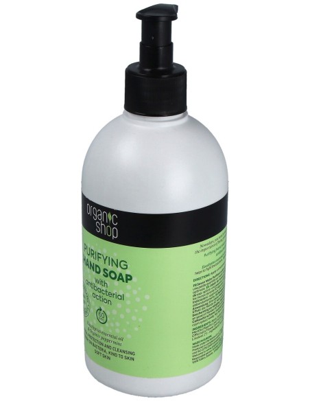 Organic Shop Jabon De Manos Con Acción Higienizante 500Ml
