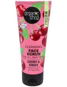 Organic Shop Peeling Facial Limpiador Gengibre Y Cerezas...
