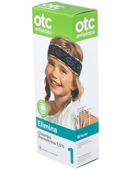 Otc Champú Antipiojos Con Permetrina 1,5% 125Ml
