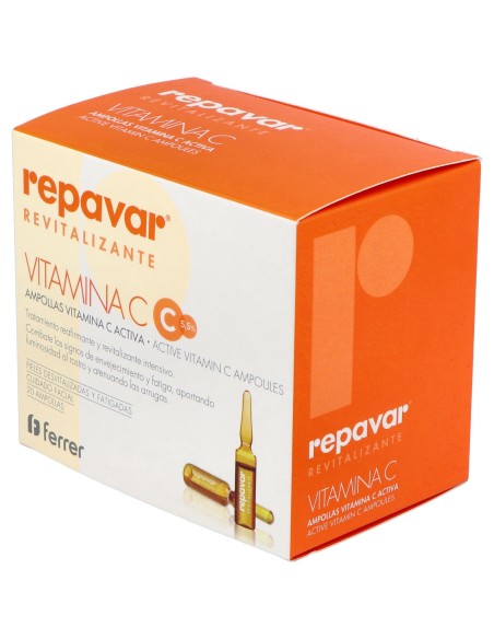 Repavar Revitalizante Vitamina C Activa 20Amp.