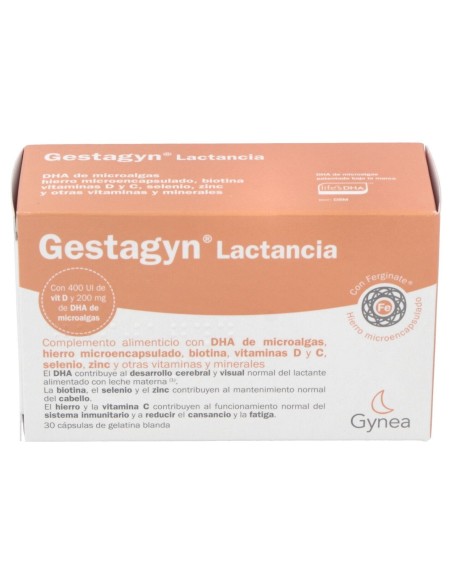 Gestagyn Lactancia 30 Caps