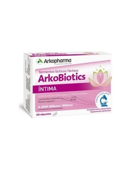 Arkobiotics Intimina Flora Vaginal 20Cáps